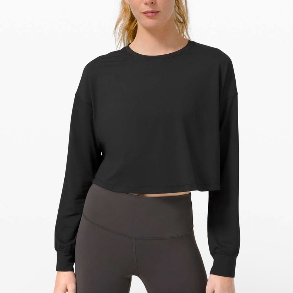 lululemon Muscle Love Long Sleeve - Black